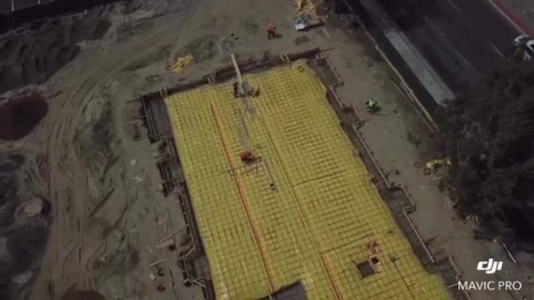 DLR Construction Site Drone Footage ‑ Video